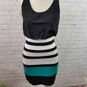 Express banded skirt mini Dress